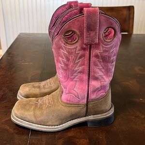 Girls Size 12.5 cowboy boots